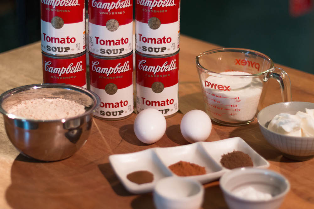 Tomato Soup Cake Ingredients