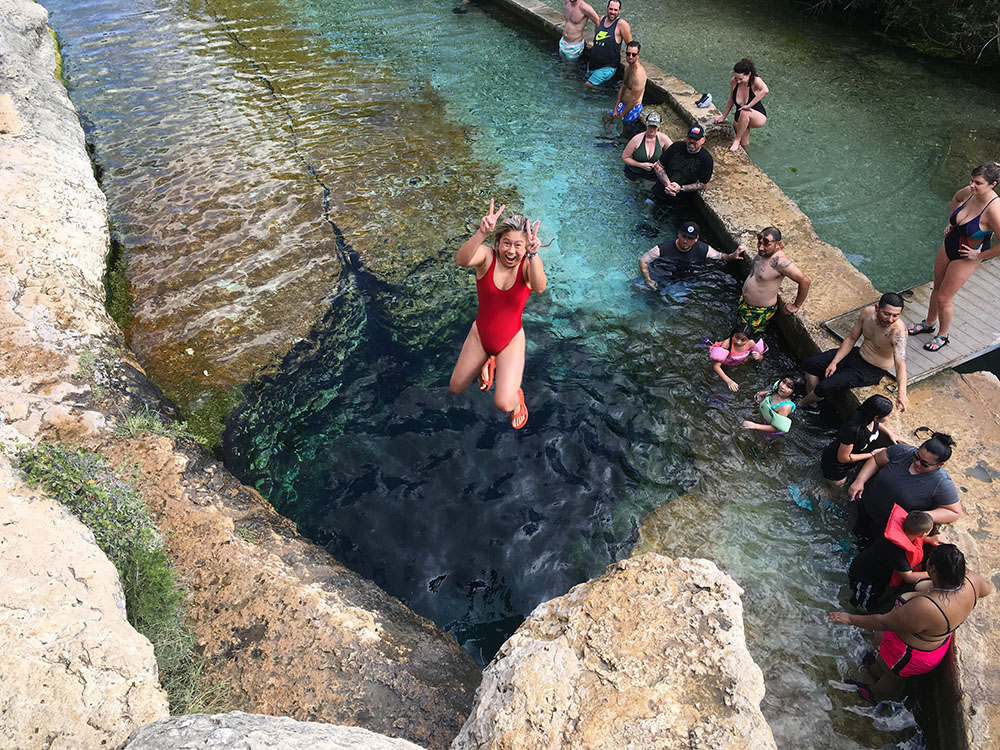 jacob's well cliff jump