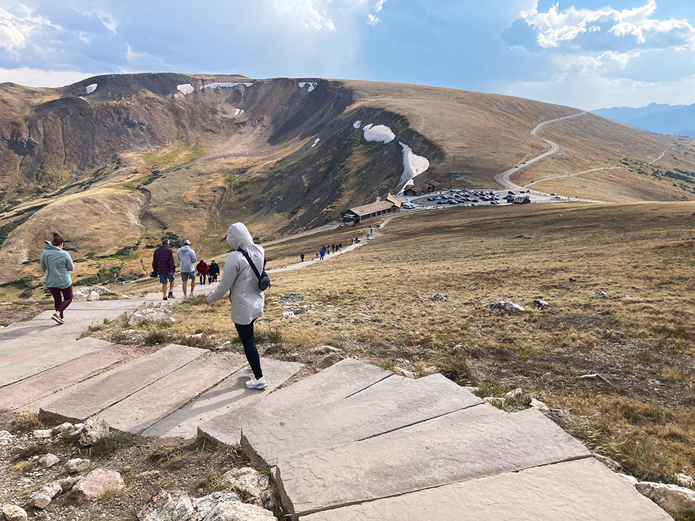 alpine ridge hike